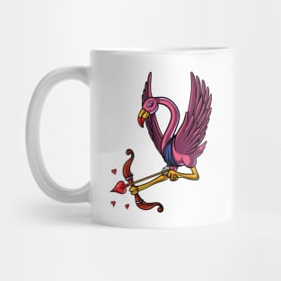 Flamingo Bird Cupid Mug